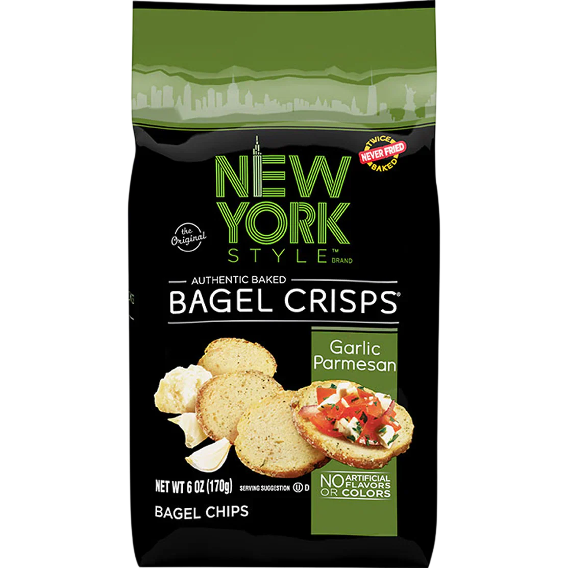 Bagel Crisps Parmesan Garlic