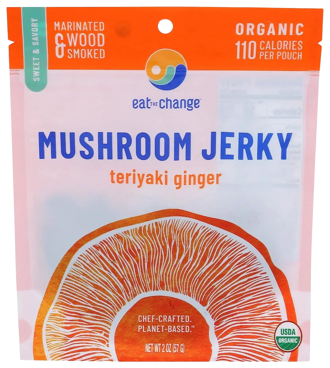 Organic Teriyaki Ginger Mushroom Jerky