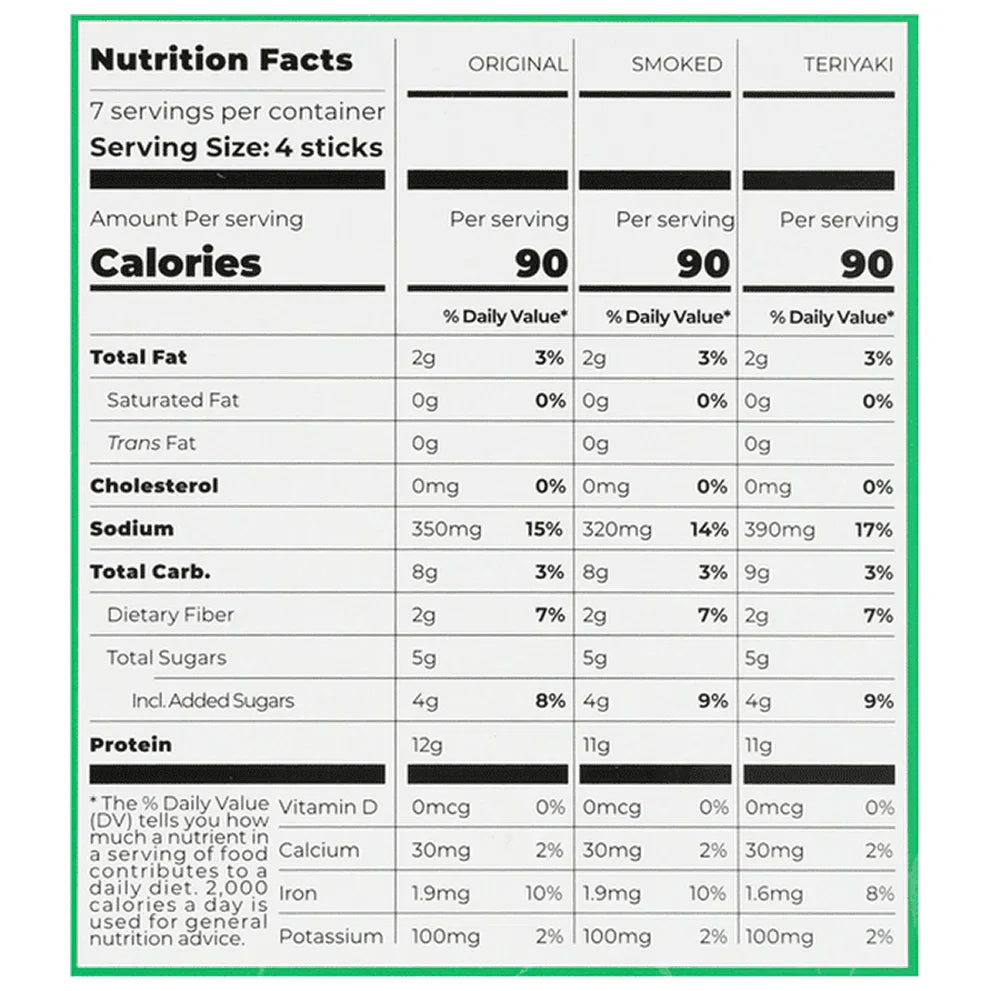 Vegan Mini Snack Sticks (12 CT)