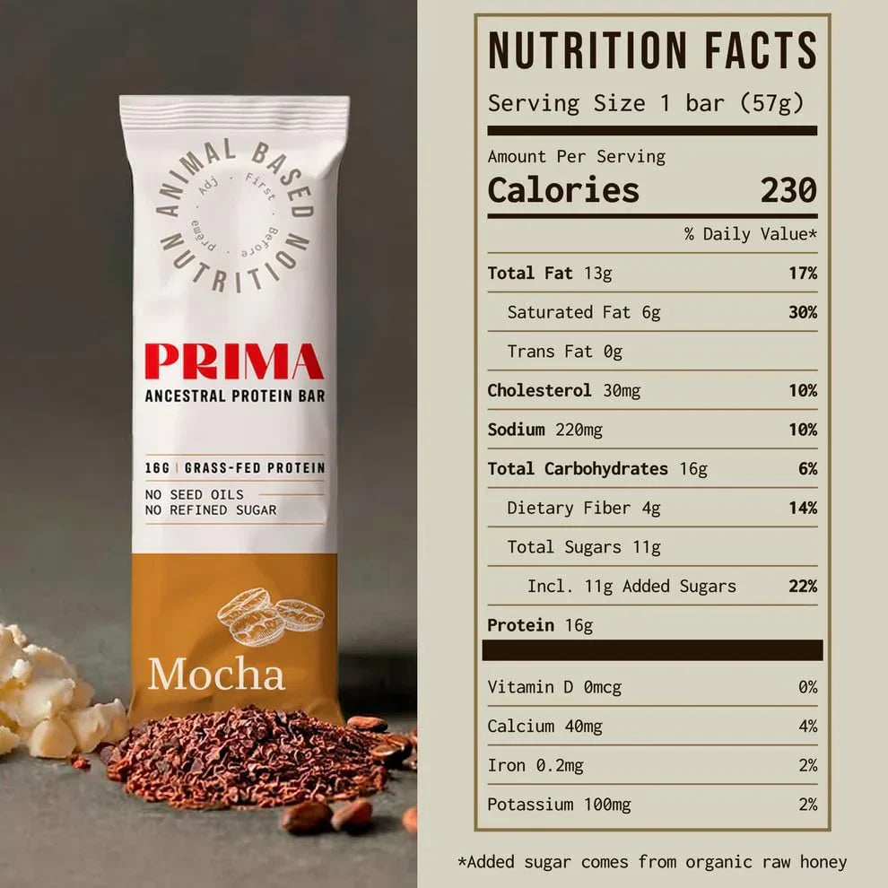 Ancestral Protein Bar - Mocha (7 Pack)