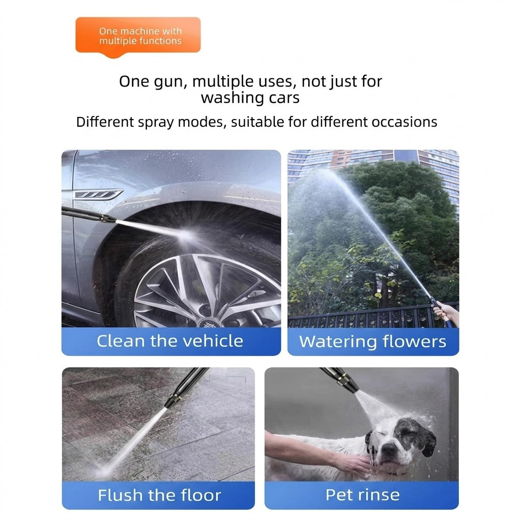 Heavy-duty high-pressure washer