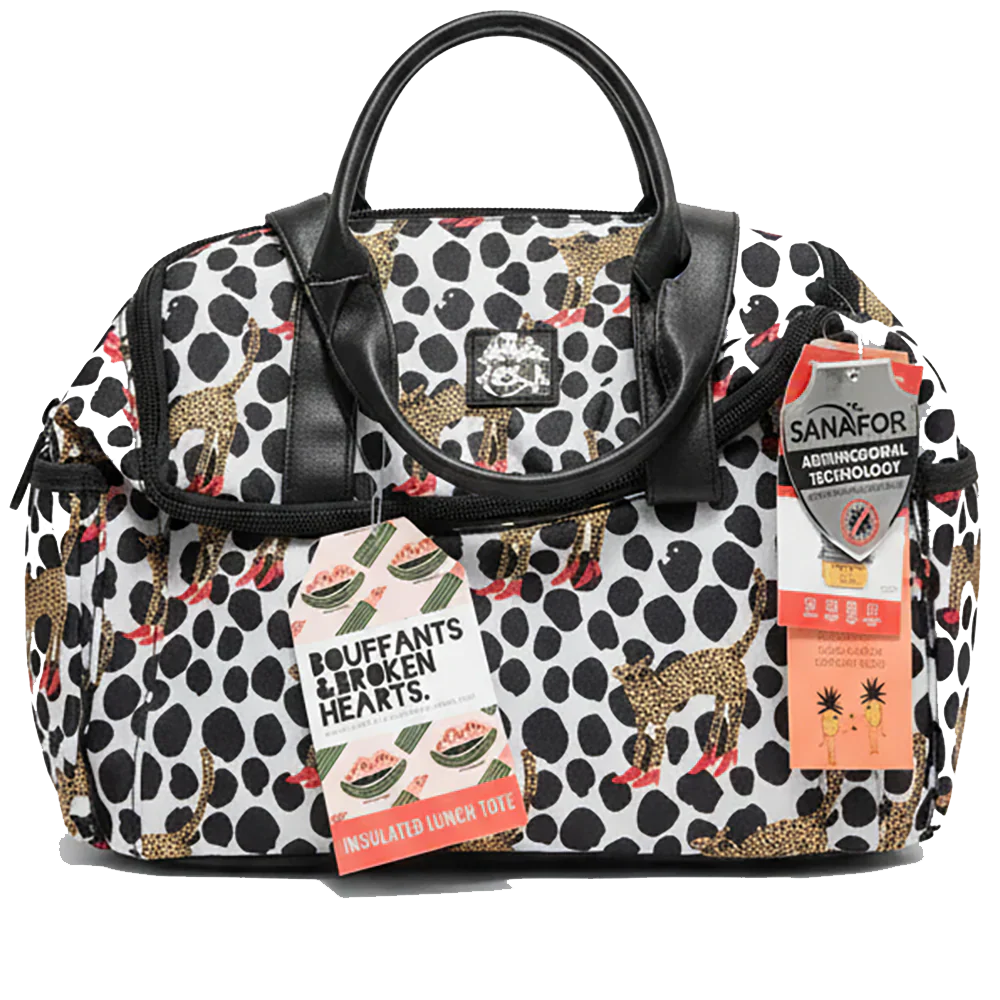 Mapleton Lunch Bag - Cheetah Dot