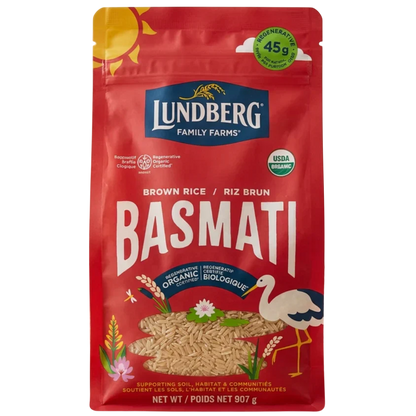 Organic California Brown Basmati Rice