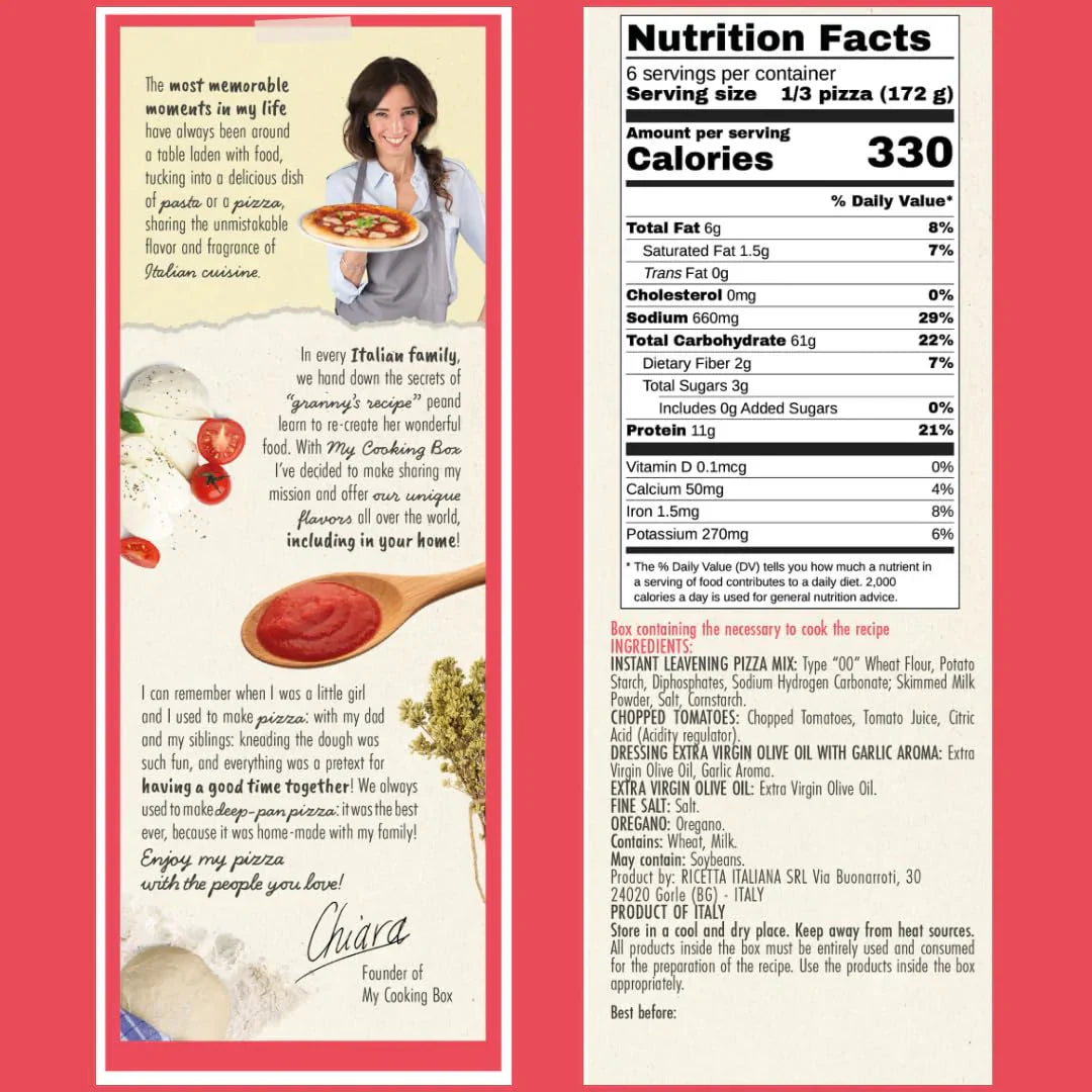 Italian Pizza Crust Pizza Kit