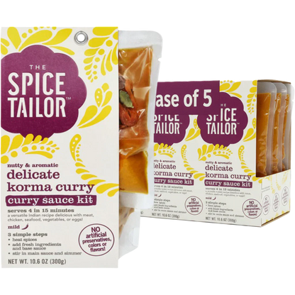 Delicate Korma Curry Sauce Kit (5 Pack)