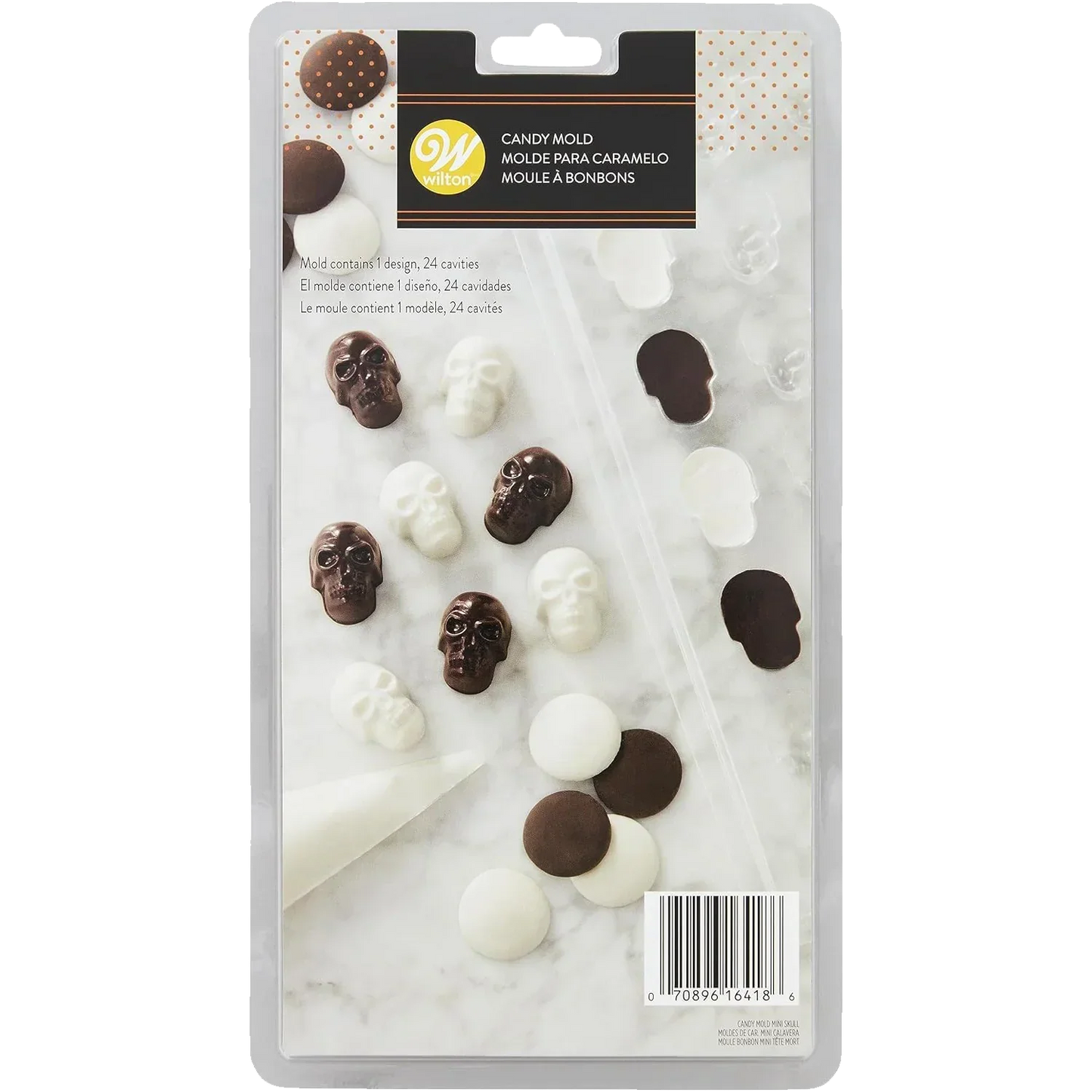 Halloween Mold Skulls Mini Decorations