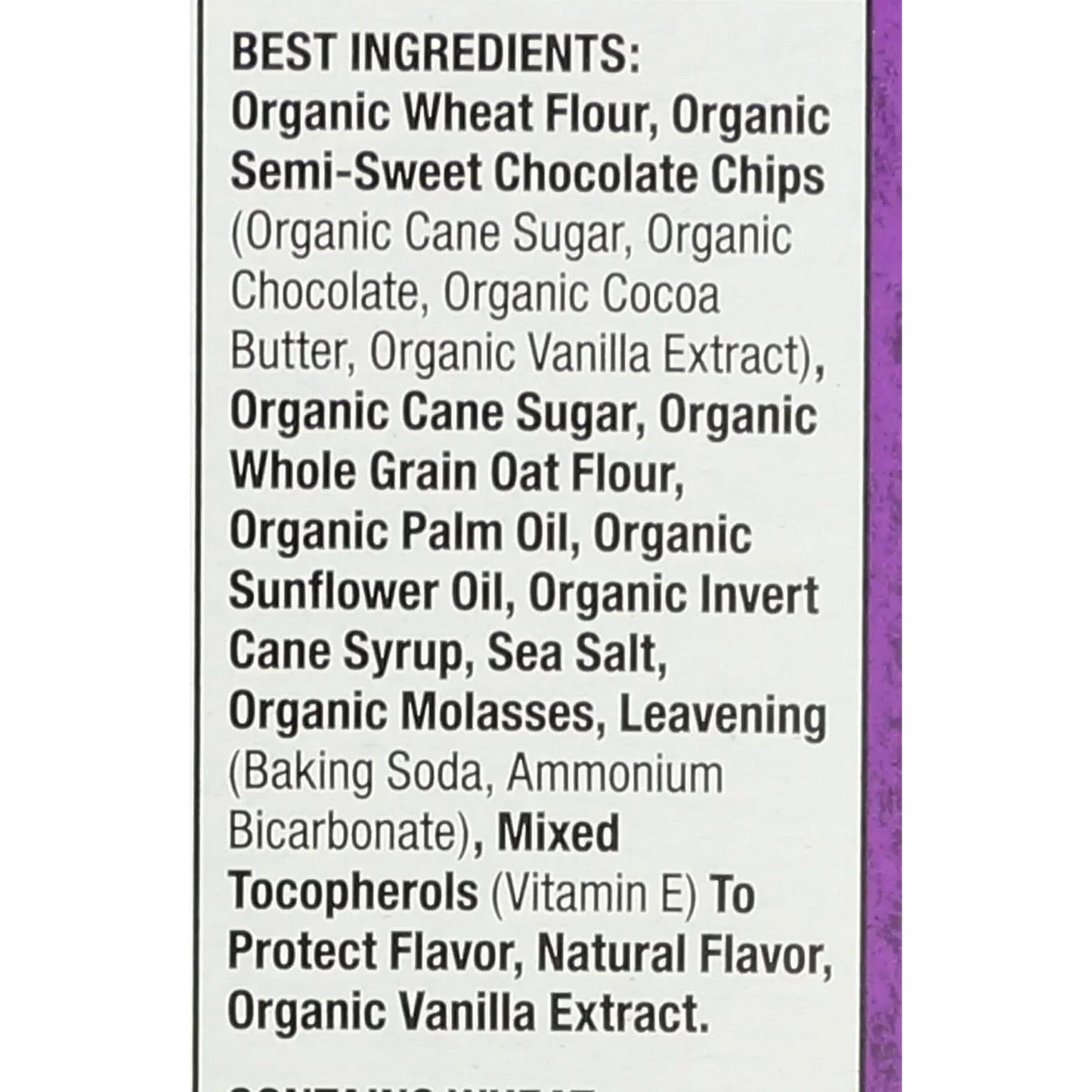 Organic Chocolate Chip Cookie Bites (10 CT)