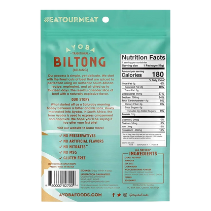 Traditional Biltong