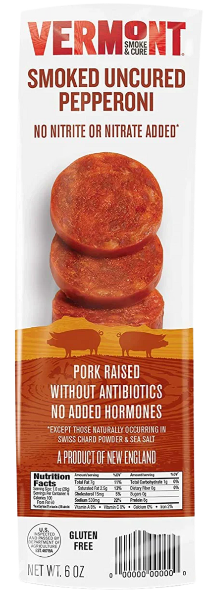 Smoked Uncured Pepperoni