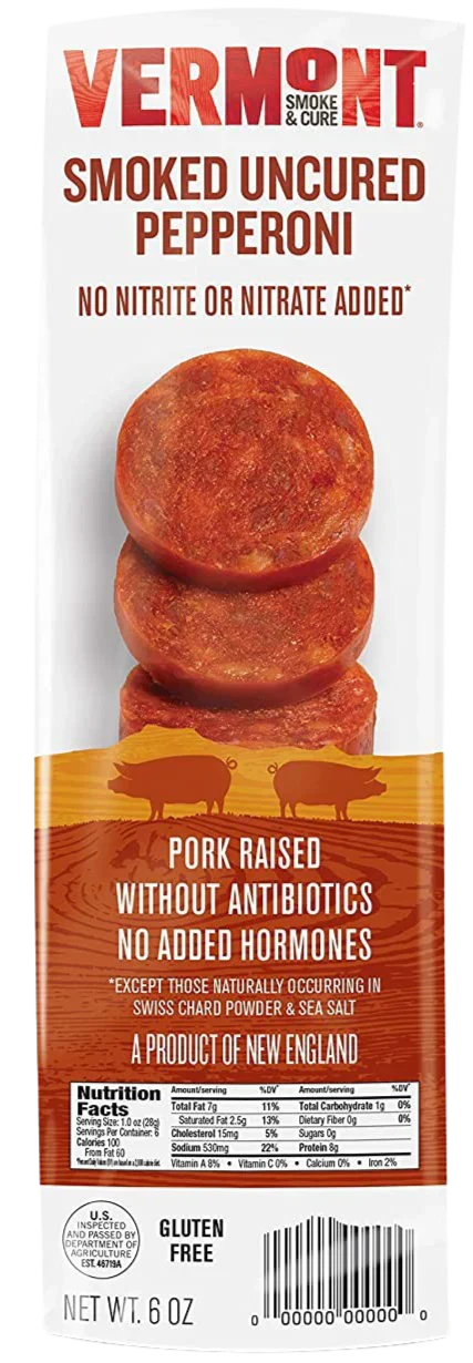 Smoked Uncured Pepperoni