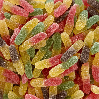 Sour Gummy Worms - Strawberry Lemon