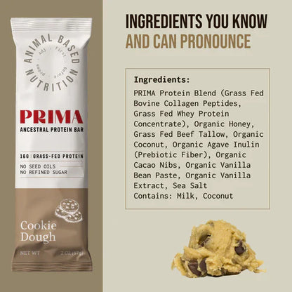 Ancestral Protein Bar - Cookie Dough (7 Pack)