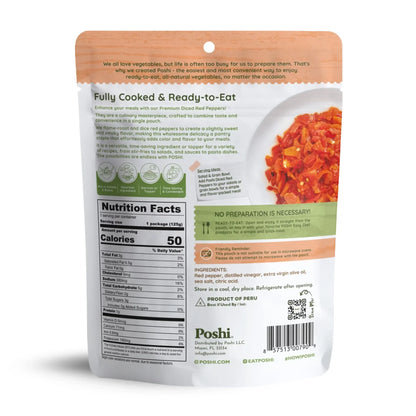 Diced Red Peppers in Extra Virgin Olive Oil (10 Pack)