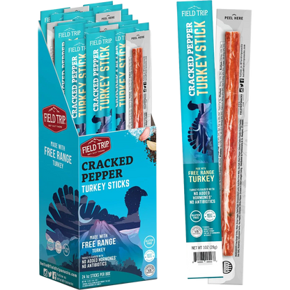 Cracked Pepper Turkey Stick (24 Pack)