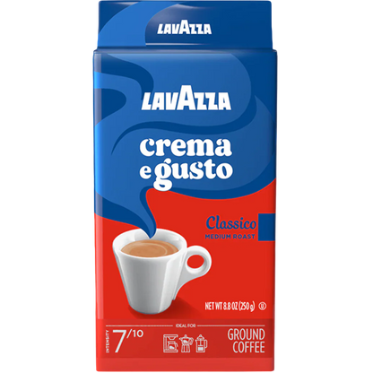 Crema E Gusto Dark Roast Ground Coffee