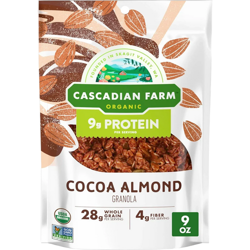 Organic Cocoa Almond Protein Granola