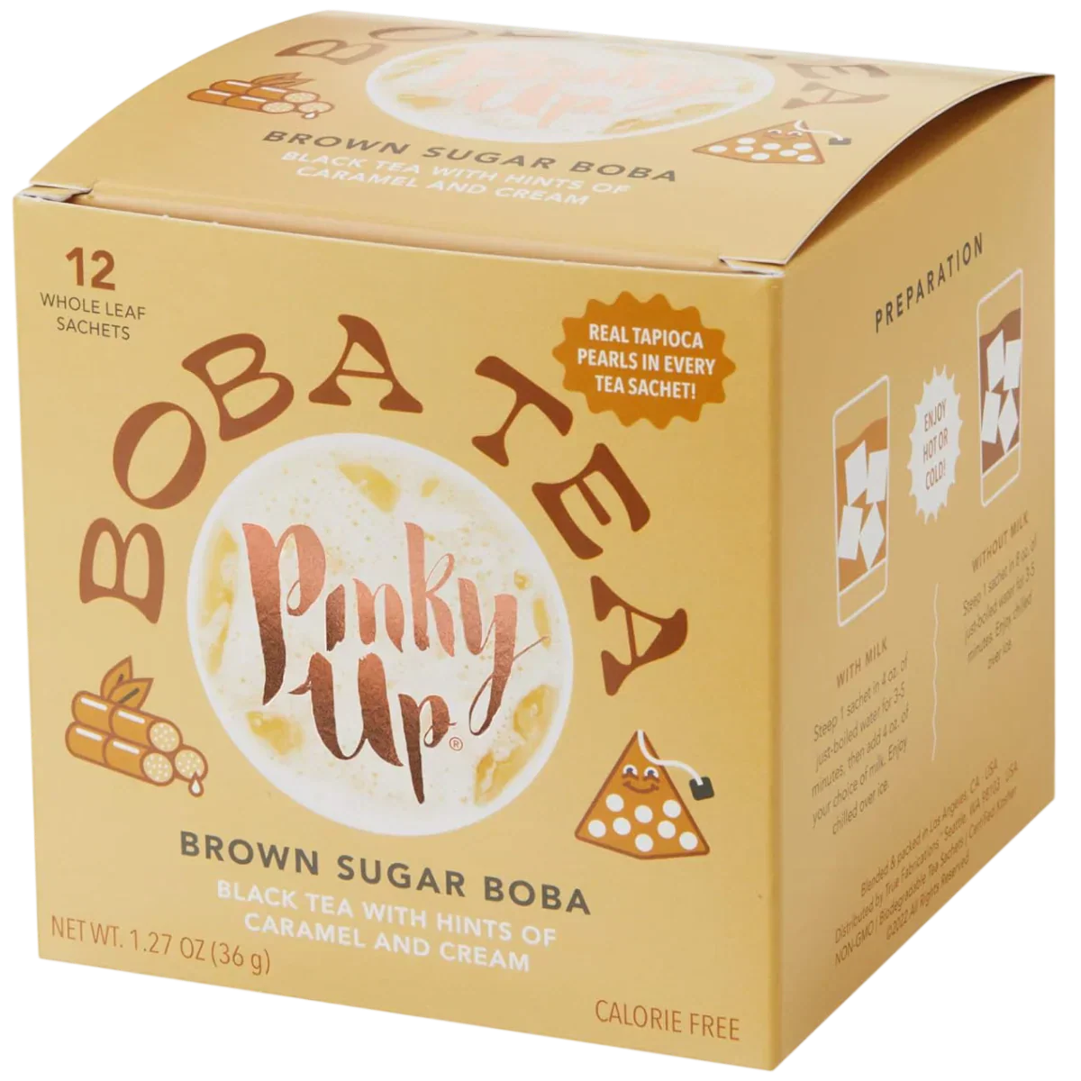 Brown Sugar Boba Tea
