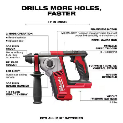 M18 18-Volt Lithium-Ion Cordless Combo Tool Kit (16-Tool) Ships today. Arrives in 3 days. Easy returns