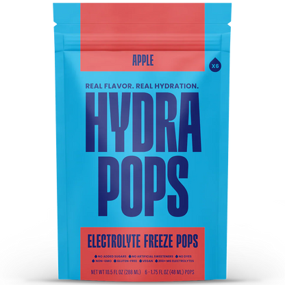 Hydra Pops Apple Electrolyte Freeze Pops (6 CT)