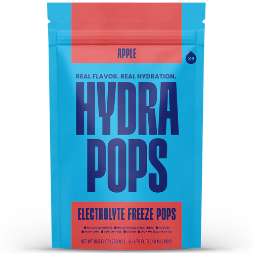 Hydra Pops Apple Electrolyte Freeze Pops (6 CT)