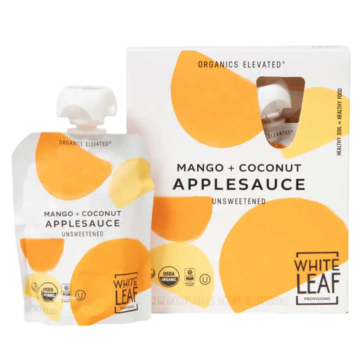 Applesauce Unsweetened Mango and Coconut (4 CT)