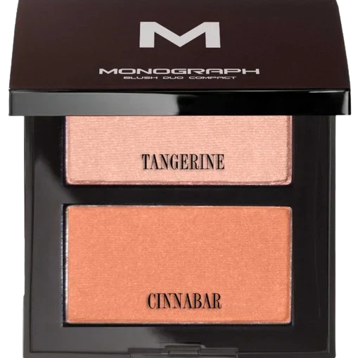 Monograph Powder Blush Duo 06 - Tangerine & Cinnabar