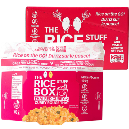 Instant Thai Red Curry Rice Box (6 Pack)