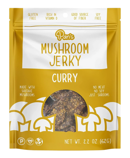 Mushroom Jerky - Curry
