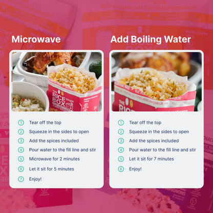 Instant Thai Red Curry Rice Box (6 Pack)