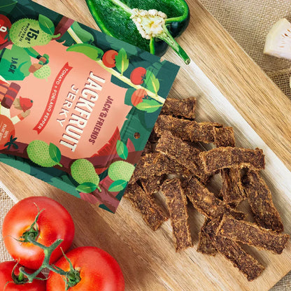 Jackfruit Jerky - Tomato & Poblano Peppers