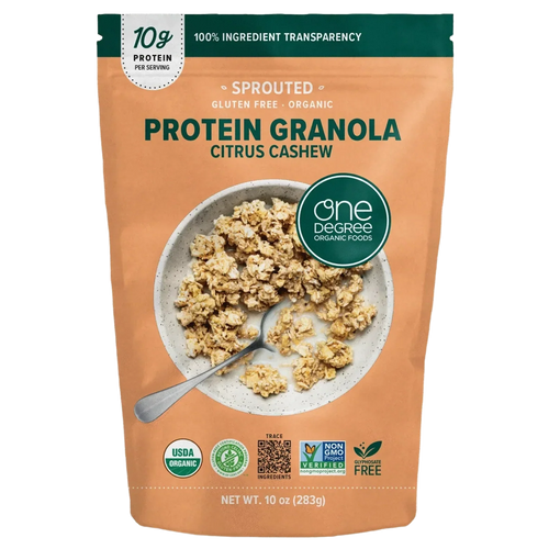 Organic Protein Citrus Cashew Granola