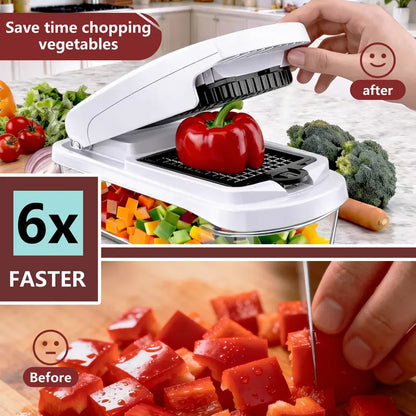 SNOFRID 8-in-1 Multifunctional Vegetable Cutter