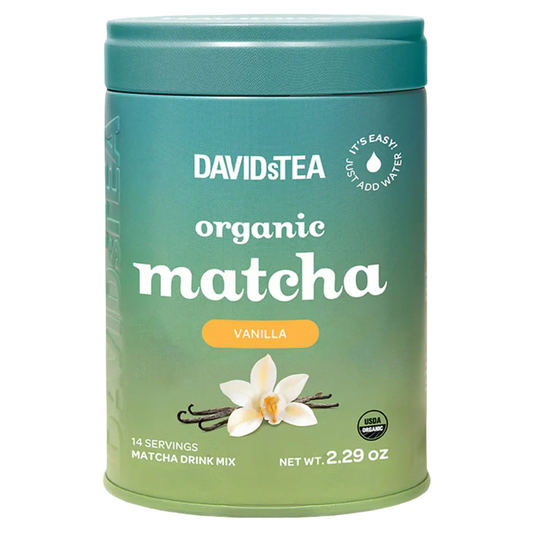 Organic Vanilla Matcha Tea Tin