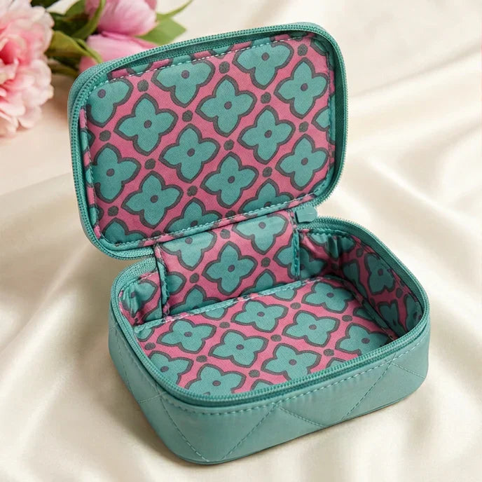 Essential Travel Pill Case - Beryl Green