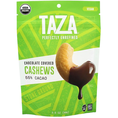 Organic Dark Chocolate Covered Cashews