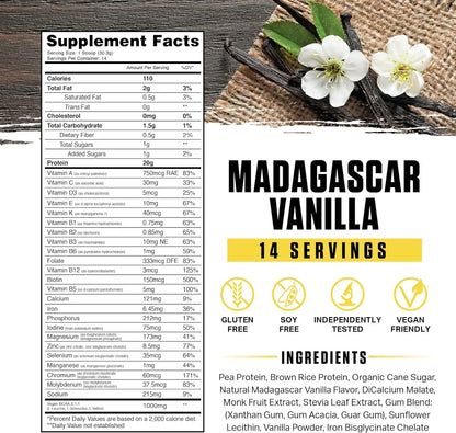 Vanilla Plant Protein