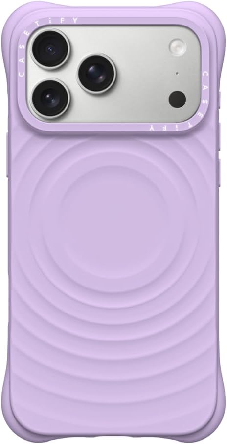 CASETiFY Ripple Case for iPhone 16 Pro [Silicone / 6.6 ft. 2X Military Grade Drop Protection/Compatible with Magsafe] - Black