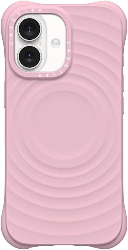 CASETiFY Ripple Case for iPhone 16 Pro [Silicone / 6.6 ft. 2X Military Grade Drop Protection/Compatible with Magsafe] - Black