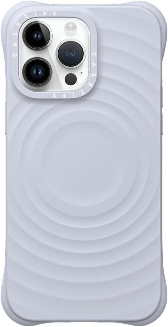 CASETiFY Ripple Case for iPhone 16 Pro [Silicone / 6.6 ft. 2X Military Grade Drop Protection/Compatible with Magsafe] - Black