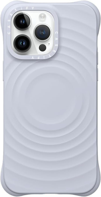 CASETiFY Ripple Case for iPhone 16 Pro [Silicone / 6.6 ft. 2X Military Grade Drop Protection/Compatible with Magsafe] - Black