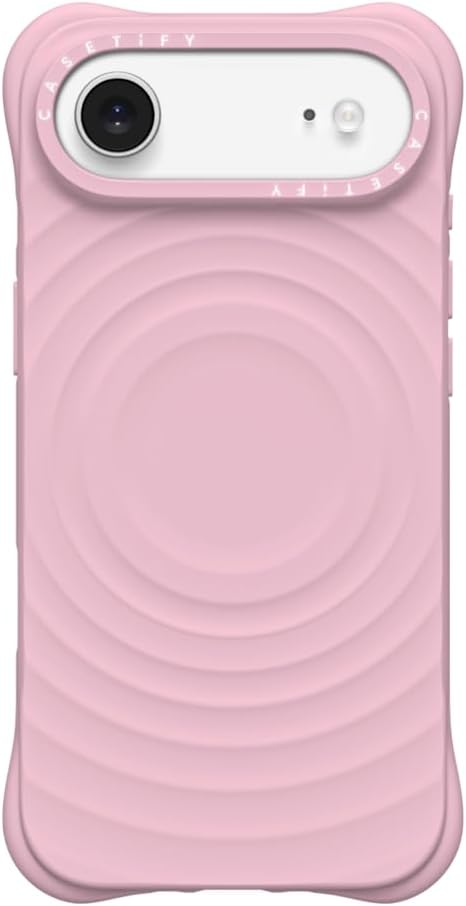 CASETiFY Ripple Case for iPhone 16 Pro [Silicone / 6.6 ft. 2X Military Grade Drop Protection/Compatible with Magsafe] - Black