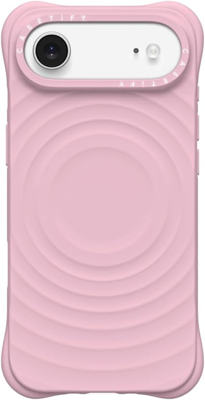 CASETiFY Ripple Case for iPhone 16 Pro [Silicone / 6.6 ft. 2X Military Grade Drop Protection/Compatible with Magsafe] - Black