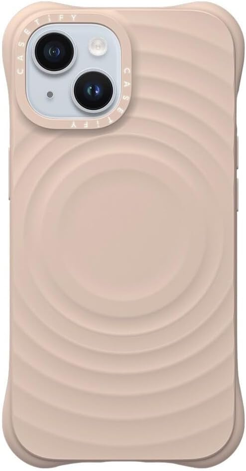 CASETiFY Ripple Case for iPhone 16 Pro [Silicone / 6.6 ft. 2X Military Grade Drop Protection/Compatible with Magsafe] - Black