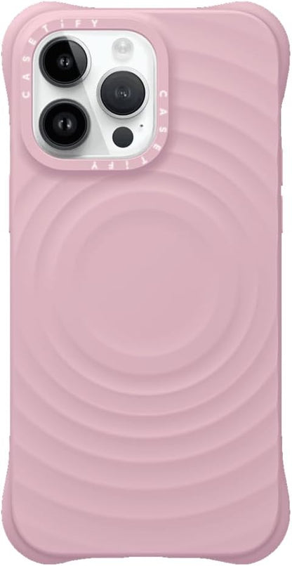 CASETiFY Ripple Case for iPhone 16 Pro [Silicone / 6.6 ft. 2X Military Grade Drop Protection/Compatible with Magsafe] - Black