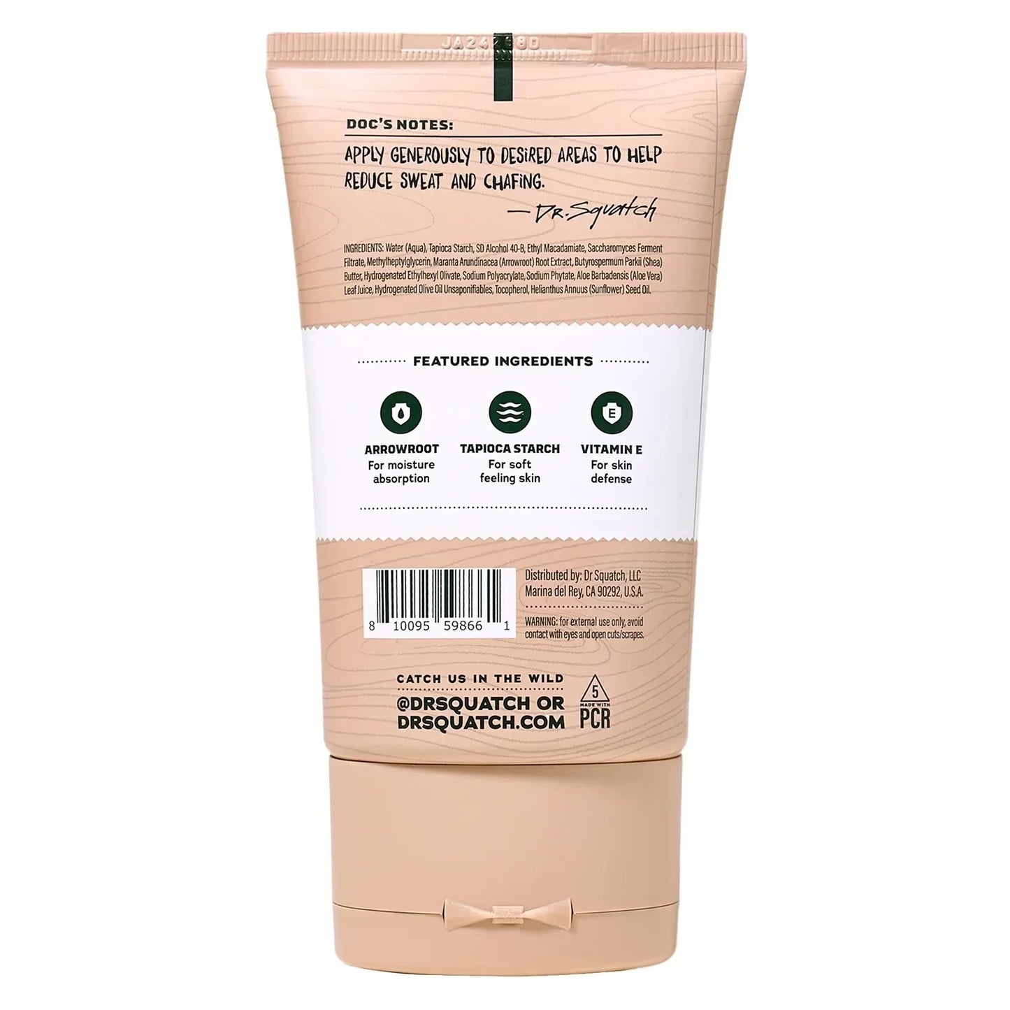 Unscented Deodorant