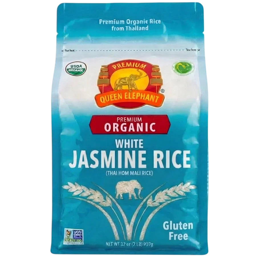 Premium Organic White Jasmine Rice