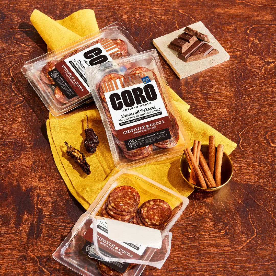 Uncured Sliced Salami - Chipotle & Cocoa