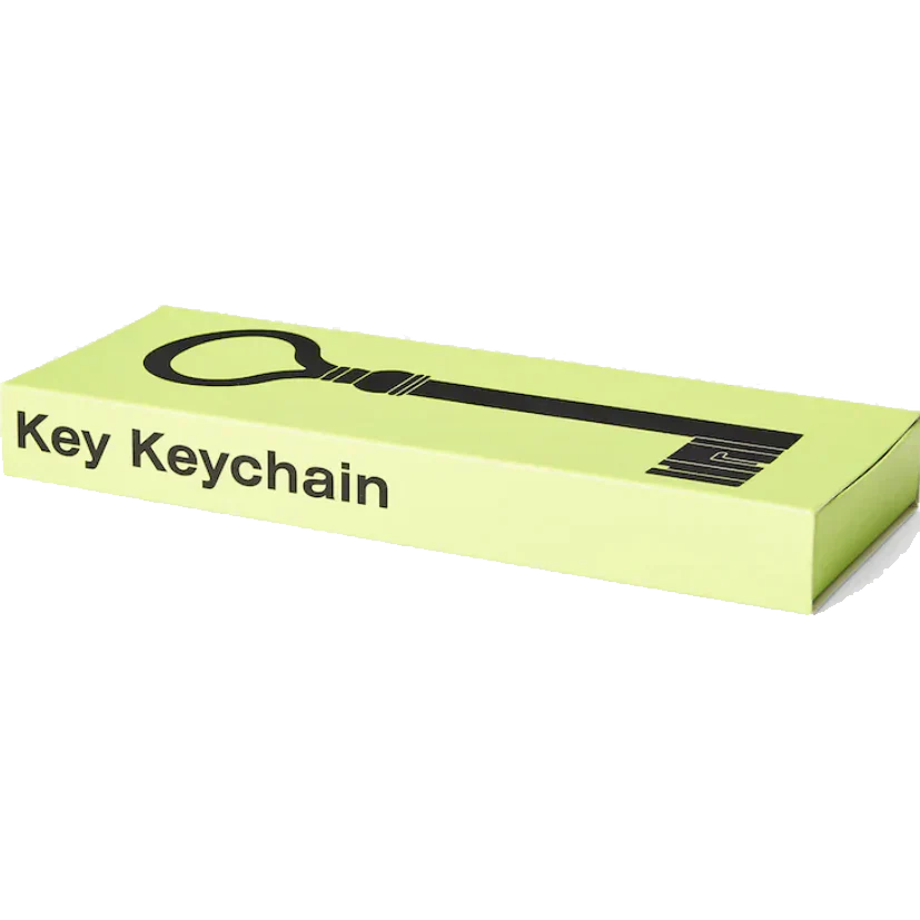 Reality Key Keychain - Chartreuse