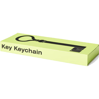 Reality Key Keychain - Chartreuse