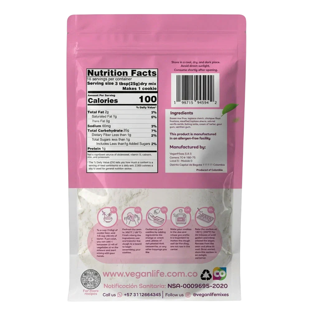 Vegan Mixes Cookie Vanilla Mix